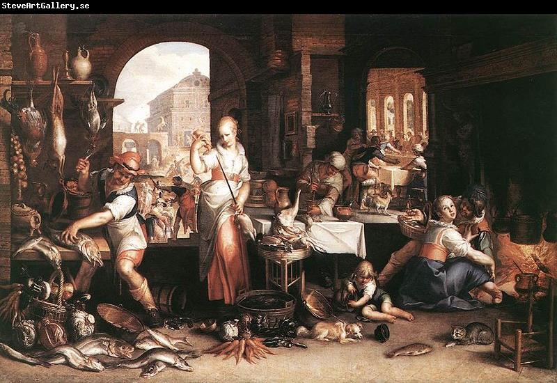 Joachim Wtewael Kitchen Scene